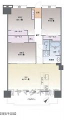 リビング15帖。お掃除しやすいオールフローリング。全居室収納付き。南東向きのバルコニー＾＾
