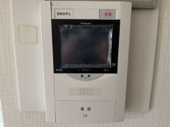TVインターホンが装備されているので、セキュリティーも安心。