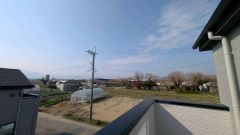 バルコニーからの眺望。