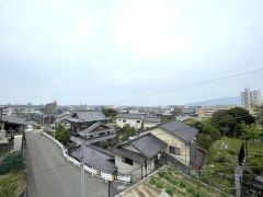 バルコニーからの眺望です。