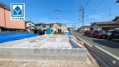 1号棟は南向き角地