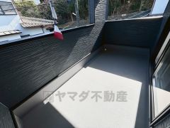 陽当たりの良いバルコニーです。