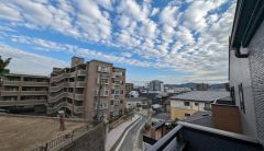 バルコニーからの眺望。