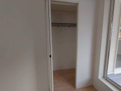 クローゼット付きなので、すっきりと整理整頓でき気持ちよく過ごせますね＾＾