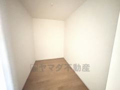 大容量のウォークインクローゼット