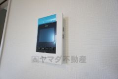 防犯はもちろんセールスマン対策にもなるモニター付きインターホン。