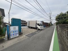 前面道路幅約4.1ｍ、南側。