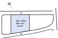 土地面積499㎡（約150.9坪）