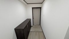 たっぷり収納できるシューズボックス付きなので、靴や小物をすっきり収納でき、いつでもきれいな玄関を保てます＾＾