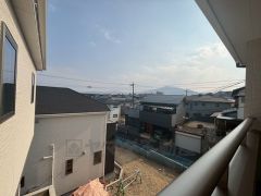 バルコニーからの眺望。