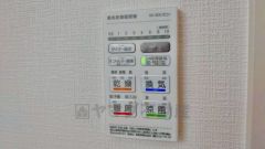 浴室暖房リモコン。