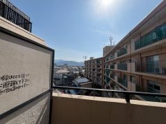 バルコニーからの眺望。