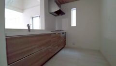 キッチンから会話が弾みそうなダイニングです。お友達や親せきをお招きするのも楽しみになりますね＾＾