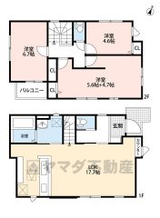 お掃除らくらくのオールフローリング＾＾3LDKから4LDKに間取り変更可能＾＾