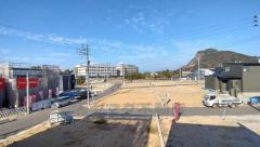 2階バルコニーからの眺望です。前面に遮るものがなく景色を一望できます。