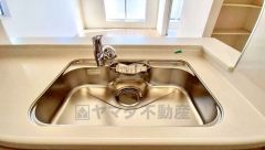 広さも確保しているので、大きなお鍋も洗いやすいですね。