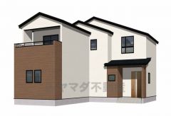 外観完成予想図。