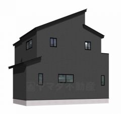 外観完成予想図。