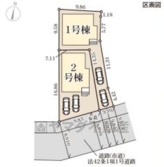 前面道路幅員南側約9ｍ公道