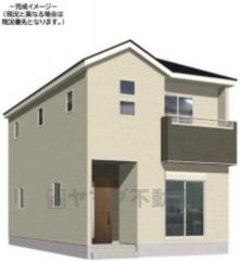 （2号棟）完成予想図 現況と異なる場合は現況を優先します。