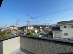 2階バルコニーからの眺望です。