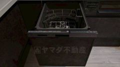 炊事時間を大幅に短縮できる食器洗浄乾燥機付き＾＾食器を洗う手間が減るので家族とのコミュニケーションの時間や自分の時間が増えますね。