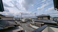 バルコニーからの眺望。