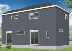 外観完成予想図。