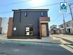 1号棟は南向き角地