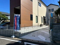 前面道路は西側6ｍ