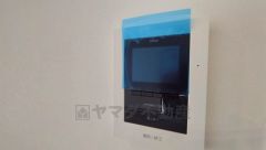 防犯性、セキュリティ対策に安心できるテレビモニター付きインターフォンです。セールスマン対策にもなり安心できます。