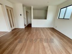 キッチンから会話が弾みそうなダイニングです。お友達や親せきをお招きするのも楽しみになりますね＾＾