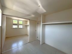2階洋室　4.6帖の2部屋は引き戸を開ければ開放感のある9.1帖の大空間となります