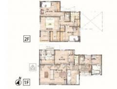 4LDK・WIC・全室収納付き。