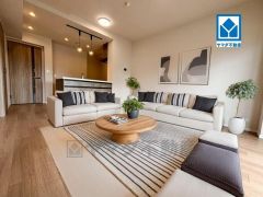 家具はイメージです。家族が集まる開放的なリビング。思い思いの時間を過ごしたり食事をしたり、素敵な団らんの場になりますね。