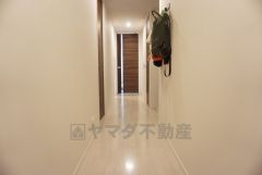 リビングへつながる廊下