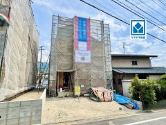 1号棟。 3LDK　3帖独立テレワークルーム　固定階段式グルニエ有　庭付き　南向きバルコニー有＾＾