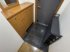 たっぷり収納できるシューズボックス付きなので、きれいに整頓できます。