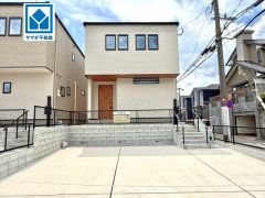 オール電化仕様の新築戸建　土地面積約49坪以上のゆとりある敷地です＾＾