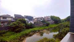 バルコニーからの眺望です。