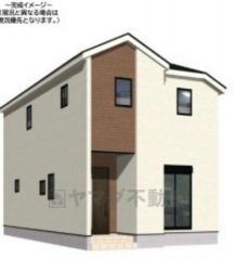 （3号棟）完成予想図 現況と異なる場合は現況を優先します。