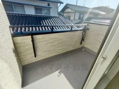 ベランダからの眺望