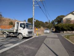 現地（2026年2月）撮影 東側公道4.7ｍ