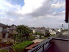 バルコニーからの眺望