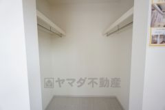 ウォークインクローゼット付きなので、毎日のコーディネートが楽しくなりそうですね＾＾