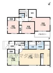 リビング17.5帖、全居室収納完備、パントリー＾＾