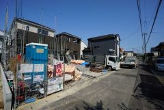 前面道路幅員：南西側約4.55ｍ。 完成をお楽しみに＾＾