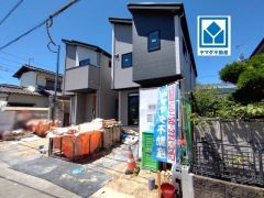 右：1号棟、左：2号棟。