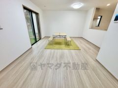 キッチンから会話が弾みそうなダイニングです。お友達や親せきをお招きするのも楽しみになりますね＾＾