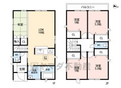 4LDKS　LDK16帖以上
